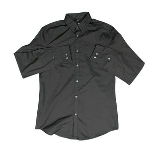 Forever 21 Black Button up